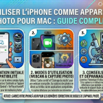 Utiliser l'iPhone comme appareil photo pour Mac : Guide complet